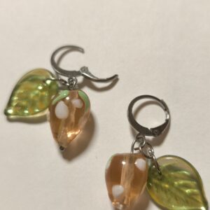 Boucles d'oreilles fraises